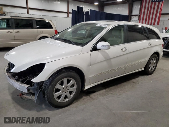 2006 Mercedes-Benz R-Class 3.5L with VIN 4JGCB65E26A018450, listed as a Copart auction lot 41426185 with 220,353 mi miles and Salvage Title. Bid and sale history available at carsss.com. Image 1.