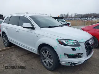 2015 Audi Q7 Premium Plus with VIN WA1LGAFE7FD030822, listed as a IAAI auction lot 41957888 with 116,476 mi miles and . Bid and sale history available at DreamBid. Image 1.