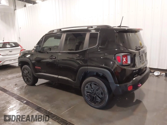 2018 Jeep Renegade Trailhawk z VIN ZACCJBCB7JPH91187, wystawiony jako IAAI lot #41984322 z przebiegiem 72 881 mil mil oraz . Historia ofert i sprzedaży dostępna na DreamBid. Obrazek 3.