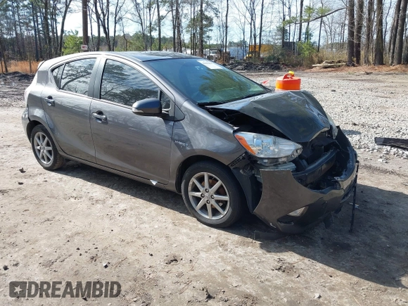 2013 Toyota Prius One with VIN JTDKDTB36D1046910, listed as a IAAI auction lot 41602468 with 194,828 mi miles and . Bid and sale history available at carsss.com. Image 1.