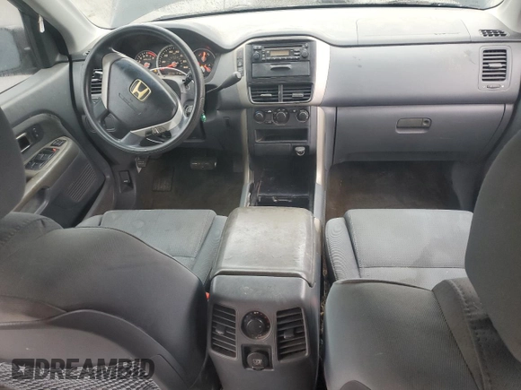 2006 Honda Pilot LX with VIN 2HKYF18106H541677, listed as a Copart auction lot 44237085 with 182,296 mi miles and Salvage Title. Bid and sale history available at DreamBid. Image 8.