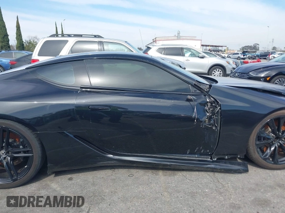 2022 Lexus LC 500h with VIN JTHBP5AY6NA105387, listed as a IAAI auction lot 41600455 with 18,207 mi miles and . Bid and sale history available at DreamBid. Image 17.
