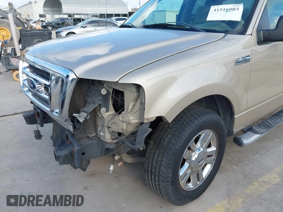 2008 Ford F-150 STX с VIN 1FTRX12WX8FB96483, выставлен на аукционе IAAI как лот 41516003 с пробегом 119 351 миль миль и . История ставок и продаж доступна на DreamBid. Изображение 6.