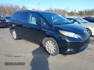 2013 Toyota Sienna XLE with VIN 5TDDK3DC0DS067993, listed as a IAAI auction lot 41832594 with 159,364 mi miles and . Bid and sale history available at DreamBid. Image 1.