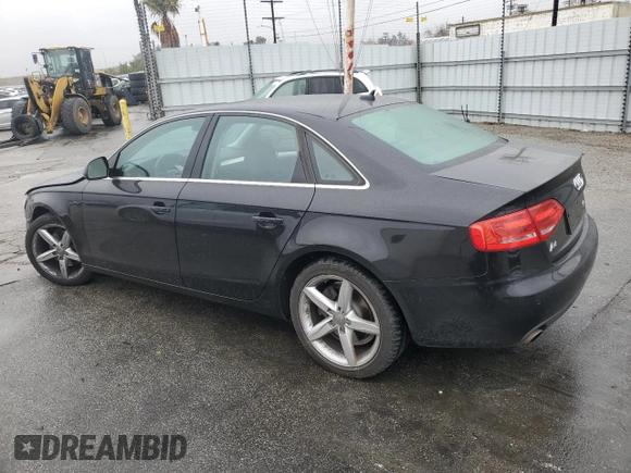 2009 Audi A4 3.2L Prestige with VIN WAUMK78K19N046315, listed as a Copart auction lot 44050865 with 124,091 mi miles and Salvage Title. Bid and sale history available at carsss.com. Image 2.