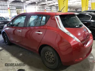 2015 Nissan LEAF SV with VIN 1N4AZ0CP3FC308330, listed as a Copart auction lot 66829723 with 97,130 mi miles. Bid and sale history available at carsss.com. Image 2.
