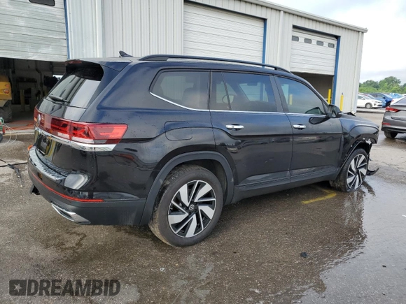 2024 Volkswagen Atlas SE z VIN 1V2JR2CAXRC616048, wystawiony jako Copart lot #56694875 z przebiegiem 11 281 mil mil oraz Szkoda całkowita • Salvage title. Historia ofert i sprzedaży dostępna na DreamBid. Obrazek 3.