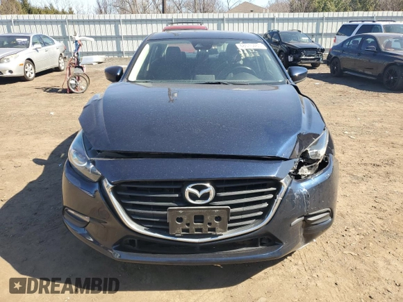 2018 Mazda 3 Touring with VIN 3MZBN1V33JM212311, listed as a Copart auction lot 48515465 with 74,710 mi miles and Salvage Title. Bid and sale history available at carsss.com. Image 5.
