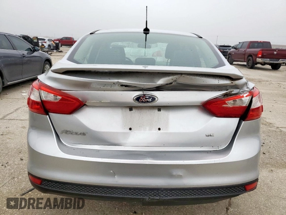 2012 Ford Focus SE with VIN 1FAHP3F2XCL278700, listed as a Copart auction lot 54953635 with 89,123 mi miles and Salvage Title. Bid and sale history available at carsss.com. Image 6.