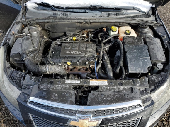 2011 Chevrolet Cruze ECO w/1XF with VIN 1G1PK5S90B7286436, listed as a Copart auction lot 48957335 with 209,824 mi miles and Salvage Title. Bid and sale history available at carsss.com. Image 12.