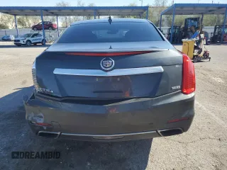 2014 Cadillac CTS Premium AWD with VIN 1G6AZ5S34E0123356, listed as a Copart auction lot 69327504 with 136,292 mi miles and Salvage Title. Bid and sale history available at DreamBid. Image 6.
