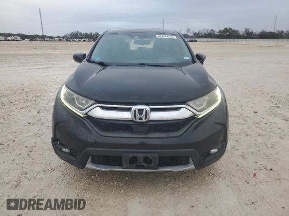 2017 Honda CR-V EX-L with VIN 7FARW1H87HE017174, listed as a Copart auction lot 42446025 with 104,412 mi miles and Salvage Title. Bid and sale history available at carsss.com. Image 5.