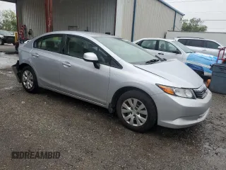 2012 Honda Civic LX с VIN 19XFB2F54CE079865, выставлен на аукционе Copart как лот 48490125 с пробегом 100 924 миль миль и Списание • Salvage title. История ставок и продаж доступна на DreamBid. Изображение 4.