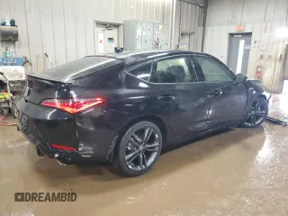 2024 Acura Integra w/A-Spec Technology Package with VIN 19UDE4H62RA025686, listed as a Copart auction lot 49148415 with 6,403 mi miles and Salvage Title. Bid and sale history available at carsss.com. Image 3.