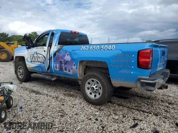 2018 Chevrolet Silverado 3500HD Work Truck with VIN 1GC3KYCG7JZ255935, listed as a Copart auction lot 69586914 with 212,833 mi miles and Salvage Title. Bid and sale history available at carsss.com. Image 2.