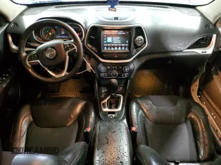 2016 Jeep Cherokee Trailhawk with VIN 1C4PJMBS8GW166629, listed as a Copart auction lot 55845415 with 122,290 mi miles and Salvage title. Bid and sale history available at DreamBid. Image 8.