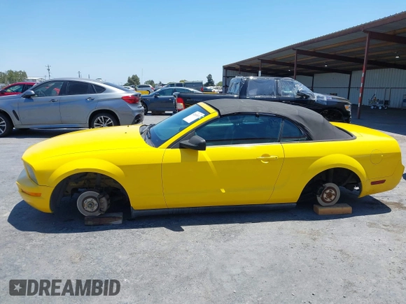 2006 Ford Mustang Standard with VIN 1ZVFT84N365221851, listed as a IAAI auction lot 42483874 with 125,326 mi miles and . Bid and sale history available at DreamBid. Image 6.