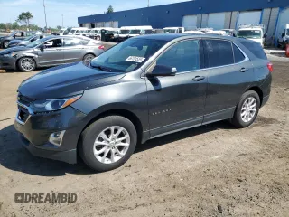 2019 Chevrolet Equinox LT z VIN 3GNAXUEV4KL230052, wystawiony jako Copart lot #66104555 z przebiegiem 74 156 mil mil oraz Czysty tytuł • Clean title. Historia ofert i sprzedaży dostępna na DreamBid. Obrazek 1.