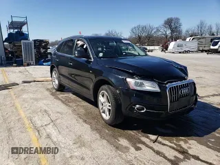 2015 Audi Q5 Premium Plus with VIN WA1DGAFPXFA083733, listed as a Copart auction lot 48140405 with 209,772 mi miles and Salvage title. Bid and sale history available at DreamBid. Image 14.