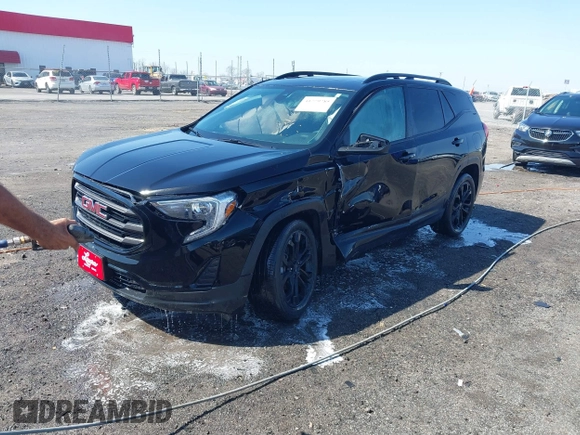 2020 GMC Terrain SLE z VIN 3GKALMEV1LL342429, wystawiony jako IAAI lot #41779785 z przebiegiem 37 314 mil mil oraz . Historia ofert i sprzedaży dostępna na DreamBid. Obrazek 2.