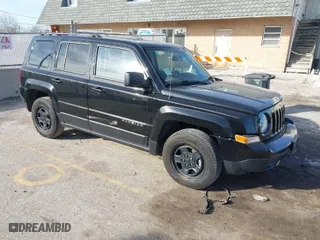 2017 Jeep Patriot Sport with VIN 1C4NJPBA7HD118388, listed as a IAAI auction lot 41538977 with 81,920 mi miles. Bid and sale history available at carsss.com. Image 1.