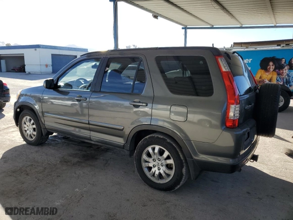 2005 Honda CR-V EX SE with VIN JHLRD78985C024966, listed as a Copart auction lot 44154845 with 410,540 mi miles and Salvage Title. Bid and sale history available at carsss.com. Image 2.