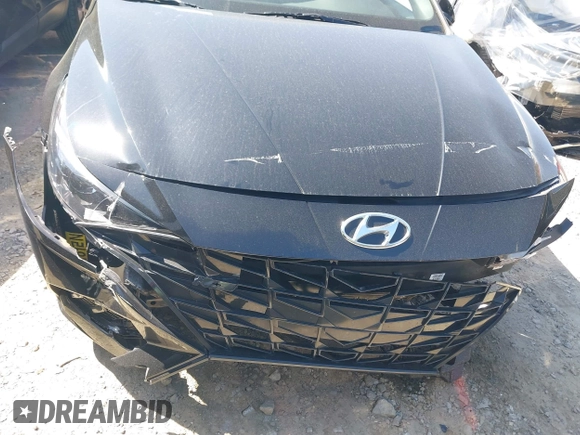 2023 Hyundai Elantra N Line z VIN KMHLR4AF9PU517535, wystawiony jako IAAI lot #41983629 z przebiegiem 20 988 mil mil oraz . Historia ofert i sprzedaży dostępna na DreamBid. Obrazek 6.
