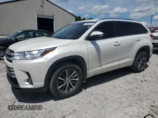 2018 Toyota Highlander SE with VIN 5TDJZRFH4JS801234, listed as a Copart auction lot 58356715 with 140,265 mi miles and Salvage title. Bid and sale history available at DreamBid. Image 1.