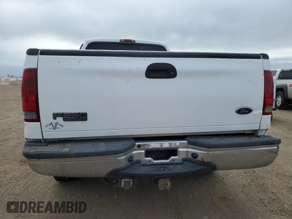2002 Ford F-250 XL with VIN 1FTNX20F02EB92592, listed as a Copart auction lot 55834145 with 299,524 mi miles and Salvage title. Bid and sale history available at DreamBid. Image 6.
