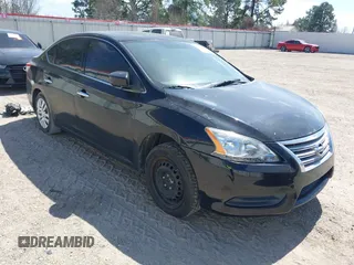 2015 Nissan Sentra SV z VIN 3N1AB7AP7FY255426, wystawiony jako IAAI lot #41716133 z przebiegiem 141 186 mil mil oraz . Historia ofert i sprzedaży dostępna na DreamBid. Obrazek 1.