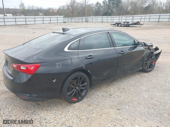 2018 Chevrolet Malibu LT with VIN 1G1ZD5ST7JF221831, listed as a IAAI auction lot 41705980 with 112,016 mi miles. Bid and sale history available at carsss.com. Image 4.