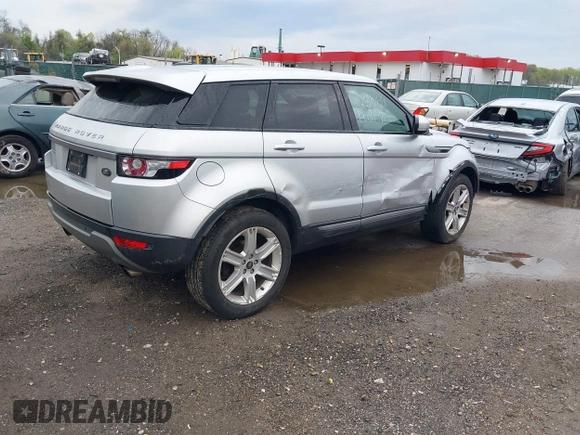 2013 Land Rover Range Rover Evoque Pure with VIN SALVN2BG4DH731558, listed as a IAAI auction lot 42015938 with 114,266 mi miles. Bid and sale history available at carsss.com. Image 4.