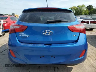 2017 Hyundai Elantra GT with VIN KMHD35LH5HU350005, listed as a Copart auction lot 66673444 with 154,521 mi miles and Salvage Title. Bid and sale history available at carsss.com. Image 6.