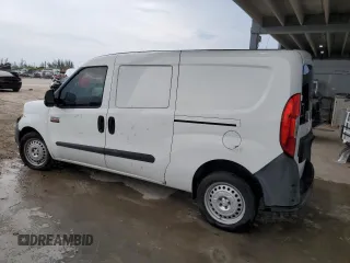 2017 Ram ProMaster City Cargo Tradesman with VIN ZFBERFAB5H6D29435, listed as a Copart auction lot 61988835 with 207,755 mi miles and Salvage title. Bid and sale history available at DreamBid. Image 2.