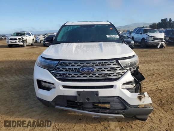 2021 Ford Explorer Limited with VIN 1FMSK8FH7MGB71674, listed as a Copart auction lot 46875445 with 66,480 mi miles and Salvage Title. Bid and sale history available at carsss.com. Image 5.