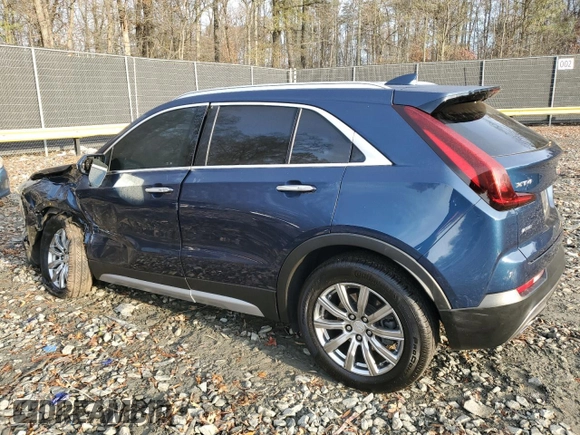 2019 Cadillac XT4 AWD Premium Luxury with VIN 1GYFZDR47KF217259, listed as a Copart auction lot 59275955 with 38,504 mi miles and Clean title. Bid and sale history available at DreamBid. Image 2.