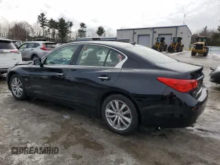 2016 Infiniti Q50 2.0t Premium with VIN JN1CV7AR3GM252089, listed as a Copart auction lot 86515724 with 232,182 mi miles and Salvage Title. Bid and sale history available at carsss.com. Image 2.
