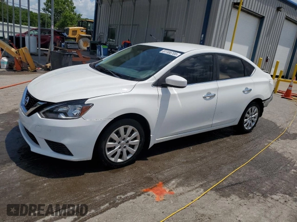 2017 Nissan Sentra S with VIN 3N1AB7AP0HY298573, listed as a Copart auction lot 61185705 with 120,142 mi miles and Salvage title. Bid and sale history available at DreamBid. Image 1.