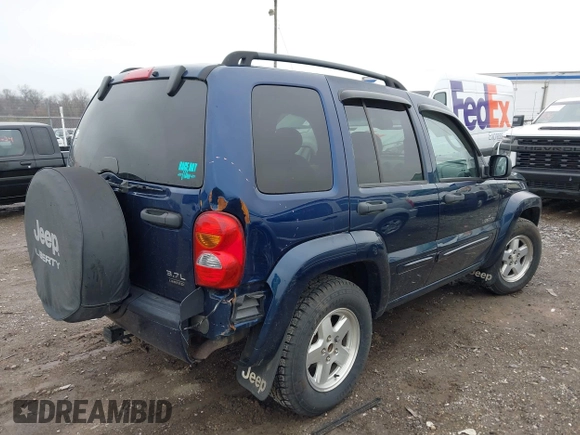 2004 Jeep Liberty Limited z VIN 1J4GL58K34W112569, wystawiony jako IAAI lot #42021937 z przebiegiem 181 814 mil mil oraz . Historia ofert i sprzedaży dostępna na DreamBid. Obrazek 4.