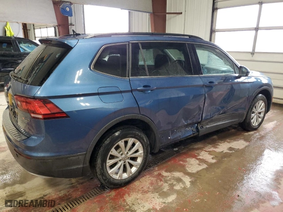2019 Volkswagen Tiguan SE with VIN 3VV2B7AX8KM047706, listed as a Copart auction lot 59128794 with 74,934 mi miles and Salvage Title. Bid and sale history available at carsss.com. Image 3.