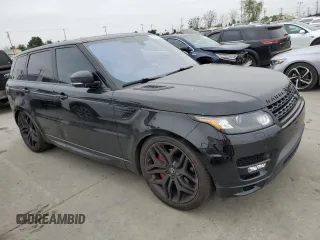 2017 Land Rover Range Rover Sport Autobiography with VIN SALWV2FE1HA130412, listed as a Copart auction lot 55513815 with 109,044 mi miles and Salvage Title. Bid and sale history available at carsss.com. Image 4.