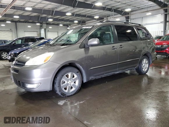 2004 Toyota Sienna XLE with VIN 5TDZA22CX4S144066, listed as a Copart auction lot 51097185 with 178,440 mi miles and Salvage Title. Bid and sale history available at carsss.com. Image 1.