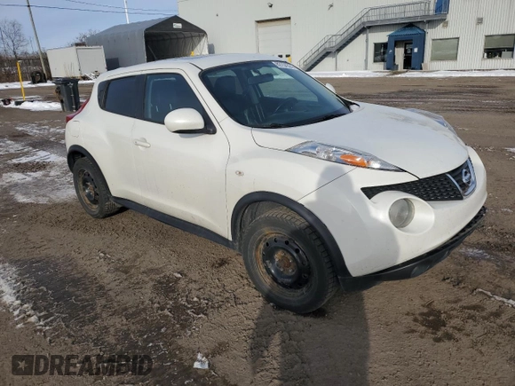 2014 Nissan Juke Nismo with VIN JN8AF5MV8ET361086, listed as a Copart auction lot 83154324 with Not provided miles and Salvage title. Bid and sale history available at DreamBid. Image 4.