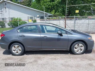 2013 Honda Civic LX with VIN 19XFB2F53DE041982, listed as a IAAI auction lot 42356828 with 127,350 mi miles and . Bid and sale history available at DreamBid. Image 13.