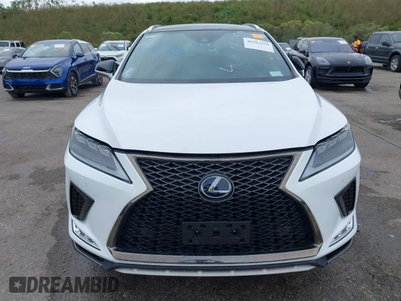 2021 Lexus RX with VIN 2T2YGMDA3MC062783, listed as a IAAI auction lot 40504359 with 34,319 mi miles. Bid and sale history available at carsss.com. Image 12.