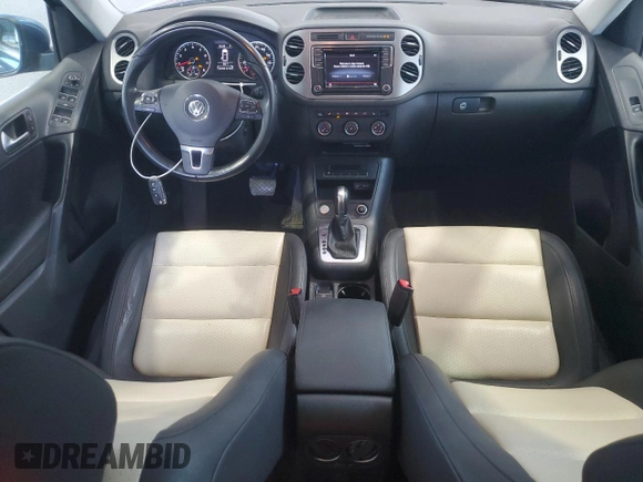 2017 Volkswagen Tiguan Wolfsburg Edition with VIN WVGSV7AX8HK014738, listed as a Copart auction lot 62255775 with 123,768 mi miles and Salvage title. Bid and sale history available at DreamBid. Image 8.