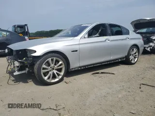 2014 BMW 5 Series 535i xDrive with VIN WBA5B3C5XED530918, listed as a Copart auction lot 60143395 with 104,784 mi miles and Clean title. Bid and sale history available at DreamBid. Image 1.