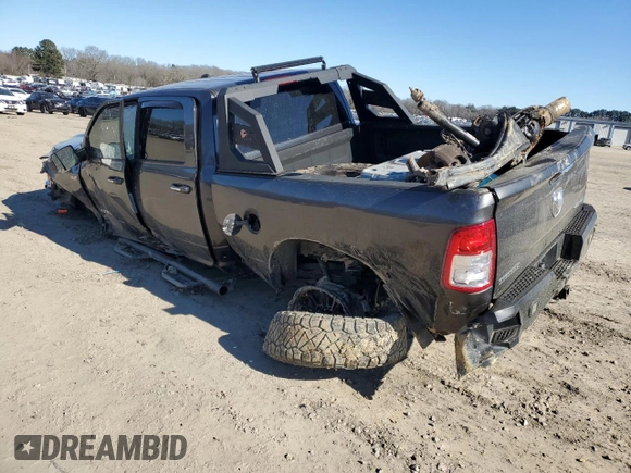 2019 Ram 2500 Big Horn with VIN 3C6UR5DJ8KG519312, listed as a Copart auction lot 41795575 with 0 mi miles and Salvage Title. Bid and sale history available at carsss.com. Image 2.