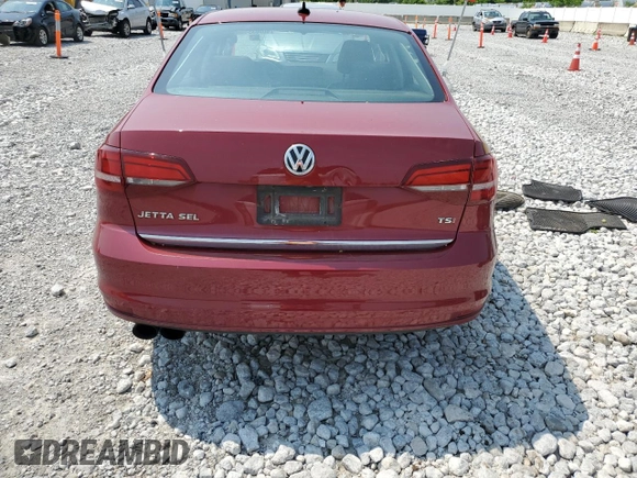 2017 Volkswagen Jetta SEL with VIN 3VWL17AJ4HM219866, listed as a Copart auction lot 60503545 with 92,738 mi miles and Salvage title. Bid and sale history available at DreamBid. Image 6.