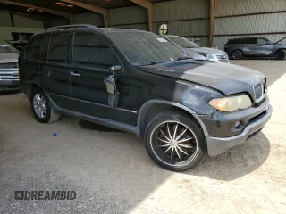 2004 BMW X5 3.0i with VIN 5UXFA13564LU24953, listed as a Copart auction lot 64991284 with 166,859 mi miles and Salvage Title. Bid and sale history available at carsss.com. Image 4.